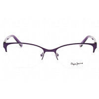 Pepe Jeans Women's Eyeglasses - Purple Metal Cat Eye Frame Clear Demo Lens | PJ1388 C3 ,