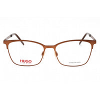 Hugo Women's Eyeglasses - Matte Brown Metal Cat Eye Full Rim Frame | HG 1083 04IN 00 ,