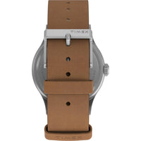 Timex Men's Watch - Expedition Sierra Quartz Cream Dial Tan Leather Strap | TW2V07600 ,