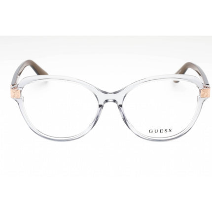 Guess Women's Eyeglasses - Grey/Other Cat Eye Full Rim Acetate Frame | GU2955 020 ,