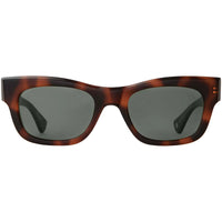 Garrett Leight Women's Sunglasses - Spotted Brown Shell Cat Eye | WOZ SPBRNSH/G15 ,