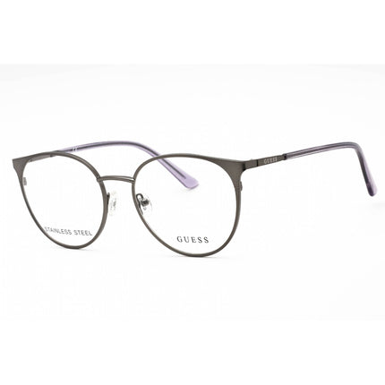 Guess Women's Eyeglasses - Matte Light Nickeltin Oval Metal Frame | GU2913 011 ,