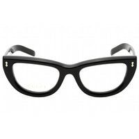 Gucci Women's Eyeglasses - Black Cat Eye Full Rim Plastic Frame | GG1521O 001 ,