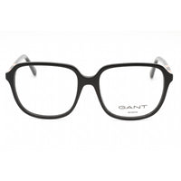 Gant Women's Eyeglasses - Shiny Black Plastic Square Shape Full Rim Frame | GA4155 001 ,