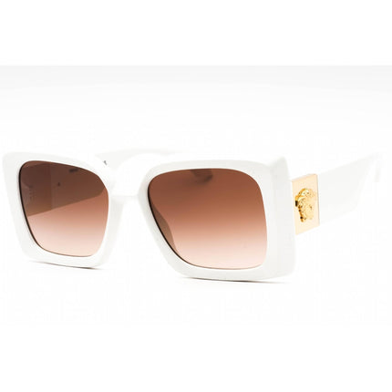 Versace Women's Sunglasses - White Oversized Shape Frame Brown Lens | 0VE4467U 546213 ,