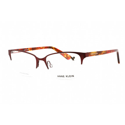 Anne Klein Men's Eyeglasses - Merlot Rectangular Acetate/Metal Frame | AK5083 603 ,