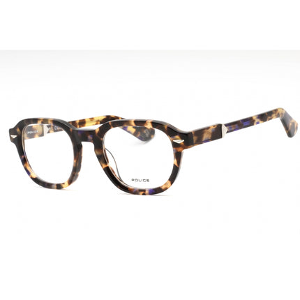 Police Men's Eyeglasses - Tortoise Plastic Full Rim Frame Clear Lens | VPLG81 0744 ,