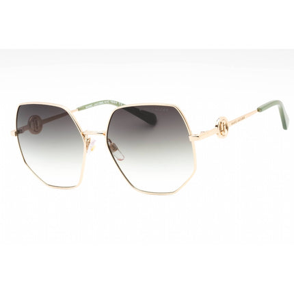 Marc Jacobs Women's Sunglasses - Gold Green Metal Geometric Frame | MARC 730/S 0PEF 9K ,