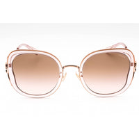 Coach Women's Sunglasses - Transparent Pink/Rose Gold Full Rim Frame | 0HC7153B 557511 ,