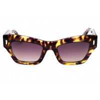 Calvin Klein Women's Sunglasses - Purple Havana Acetate Cat Eye Frame | CK23503S 528 ,