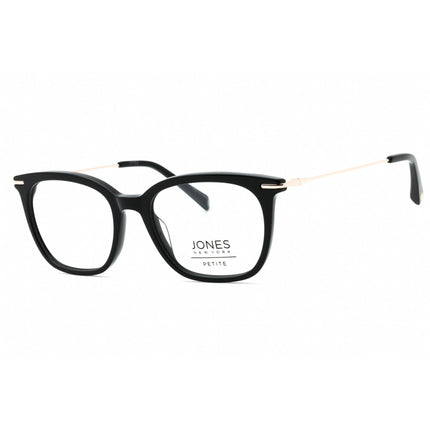 Jones New York Men's Eyeglasses - Black Acetate Square Full Rim Frame | J240 0BLA ,