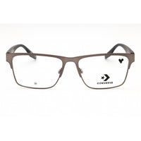 Converse Men's Eyeglasses - Satin Gunmetal Metal Rectangular Full Rim | CV3019 070 ,