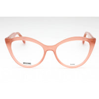 Moschino Women's Eyeglasses - Peach Acetate Cat Eye Shape Full Rim Frame | MOS607 733 ,