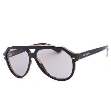 Dolce & Gabbana Men's Sunglasses - Blue On Blue Havana Frame | 0DG4452 3423/1 ,
