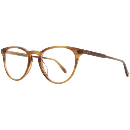 Garrett Leight Women's Eyeglasses - Bio Blonde Tortoise Oval Frame | ALICE BIO BTO ,