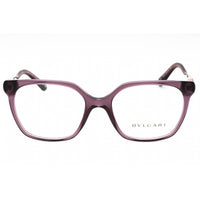 Bvlgari Women's Eyeglasses - Transparent Amethyst Plastic Cat Eye Frame | 0BV4205 5514 ,