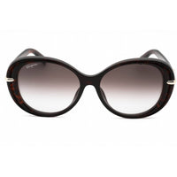 Salvatore Ferragamo Women's Sunglasses - Tortoise Oval Full Rim Frame | SF1076SLB 240 ,