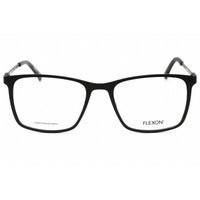 Flexon Men's Eyeglasses - Matte Black Rectangular Plastic Frame | FLEXON EP8011 002 ,