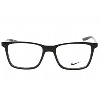 Nike Unisex Eyeglasses - Crystal Black Plastic Rectangular Frame | NIKE 7286 011 ,