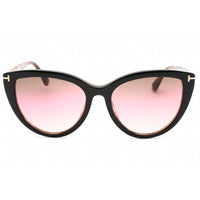 Tom Ford Women's Sunglasses - Black/Other Plastic Cat Eye Shape Frame | FT0915 05F ,