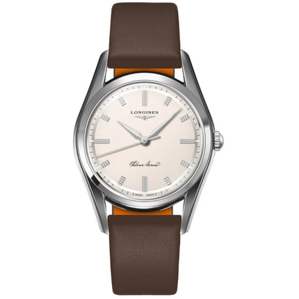 Longines Men's Watch - Heritage Silver Arrow Automatic Silver Dial Strap | L28344722 ,