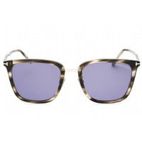 Tom Ford Men's Sunglasses - Coloured Havana Plastic Square Full Rim | FT0949-D 55V ,