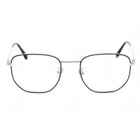 Tom Ford Women's Eyeglasses - Black/Silver Square Full Rim Frame | FT5773-D-B 016 ,