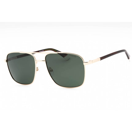 Polaroid Core Men's Sunglasses - Gold Pilot Metal Frame | PLD 4128/S/X 0J5G UC ,