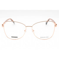 Missoni Women's Eyeglasses - Gold Copper Metal Butterfly Frame | MIS 0144 0DDB 00 ,