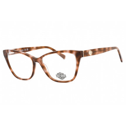 Harley Davidson Women's Eyeglasses - Light Brown/Other Cat Eye Frame | HD0573 047 ,
