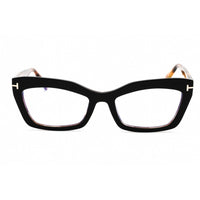 Tom Ford Women's Eyeglasses - Black/Other Acetate Cat Eye Full Rim | FT5766-B 005 ,