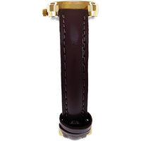 Casio Women's Watch - Quartz Gold Tone Dial Black Leather Strap | LTP1095Q-9B1 ,