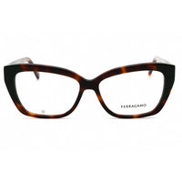 Salvatore Ferragamo Women's Eyeglasses - Tortoise/Dark Green Full Rim | SF2938N 220 ,