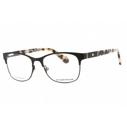 Kate Spade Women's Eyeglasses - Matte Black Rectangular Frame | Benedetta 0003 00 ,