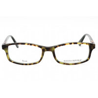 Banana Republic Women's Eyeglasses - Olive Havana Plastic 52mm Frame | BR 215 0G1U 00 ,