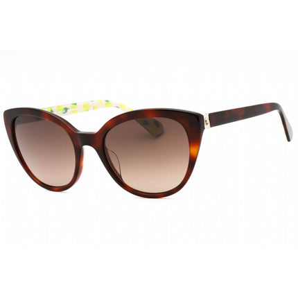 Kate Spade Women's Sunglasses - Havana Pattern Beige Frame | AMBERLEE/S 01NR HA ,