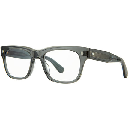 Garrett Leight Unisex Eyeglasses - Sea Grey Acetate Square Frame | TROUBADOUR SGY ,