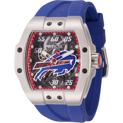 Invicta Men's Watch - NFL Buffalo Bills Automatic Blue Silicone Rubber Strap | 45065 ,
