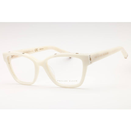Philipp Plein Women's Eyeglasses - Marmorized Ivory Cat Eye Full Rim | VPP034S 09YL ,