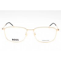 Hugo Boss Men's Eyeglasses - Gold Metal Square Full Rim Frame | BOSS 1362/F 0J5G 00 ,