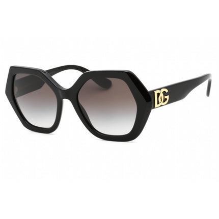 Dolce & Gabbana Women's Sunglasses - Black Geometric Full Rim Frame | 0DG4406 501/8G ,