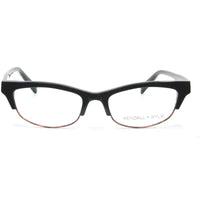 Kendall + Kylie Women's Eyeglasses - Black Acetate Frame Demo Lens | KKO170 ROWIE 1 ,