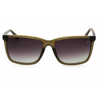 Timberland Men's Sunglasses - Grey/Other Rectangular Frame Smoke Lens | TB9280-H 20D ,