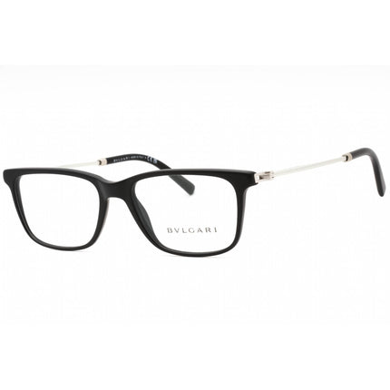 Bvlgari Men's Eyeglasses - Matte Black Plastic Rectangular 53mm Frame | 0BV3053 5313 ,