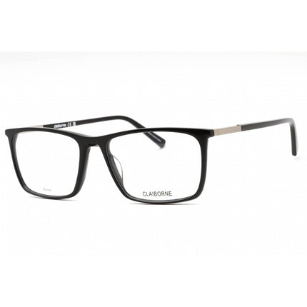 Liz Claiborne Men's Eyeglasses - Black Rectangular Full Rim Frame | CB 321 0807 00 ,