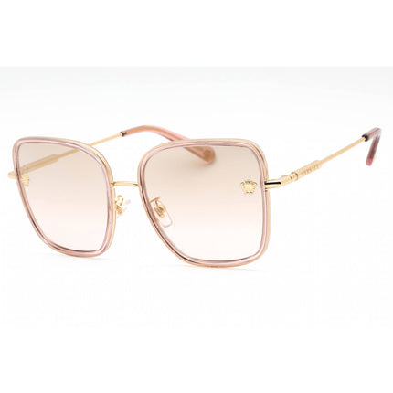 Versace Women's Sunglasses - Transparent Pink/Pale Gold Metal Frame | 0VE2247D 14837I ,