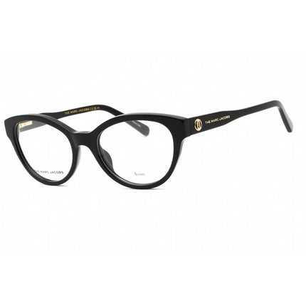 Marc Jacobs Women's Eyeglasses - Black Plastic Cat Eye Full Rim Frame | MARC 628 807 ,