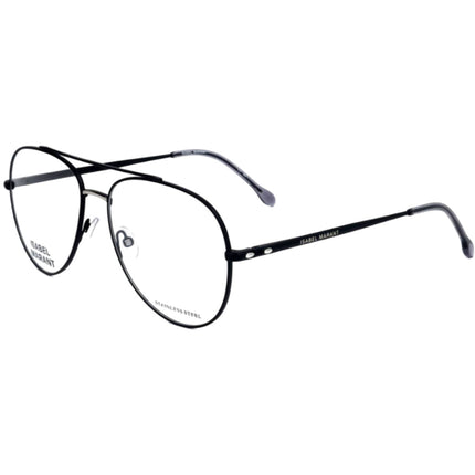Isabel Marant Unisex Eyeglasses - Black Metal Aviator Frame Demo Lens | IM 0027 BSC ,