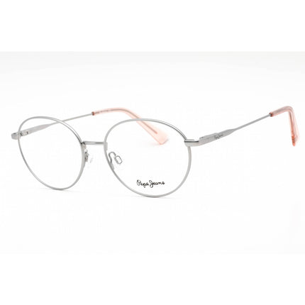 Pepe Jeans Women's Eyeglasses - Matte Light Gunmetal Metal Round Frame | PJ1379 C3 ,