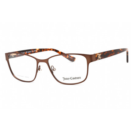 Juicy Couture Women's Eyeglasses - Matte Brown Rectangular Frame | JU 210 04IN 00 ,